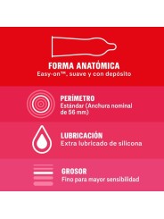 DUREX - PRESERVATIVOS SENSITIVE 12 UNIDADES