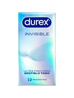 DUREX - ULTRA DUNNE ONZICHTBARE CONDOOMS 12 STUKS