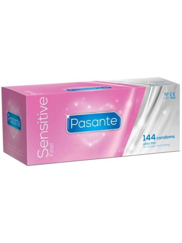 PASANTE - GEVOELIGE ULTRA-DUNNE CONDOOMS 144 STUKS