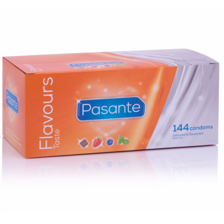 PASANTE - SMAKELIJKE CONDOOMS 144 STUKS