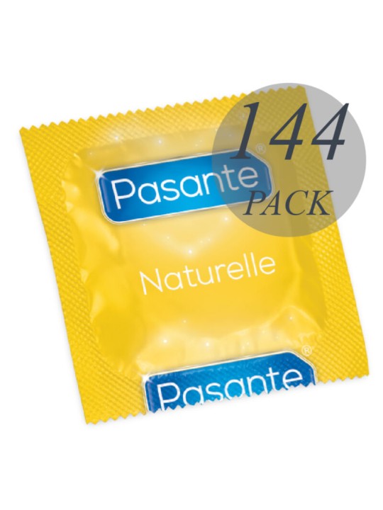 PASANTE - PRESERVATIVOS NATURELLE SACO 144 UNIDADES