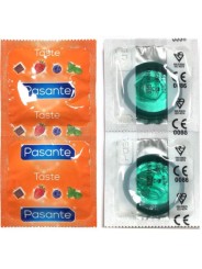 PASANTE - CONDOMS FLAVOR MINT BAG 144 UNITS