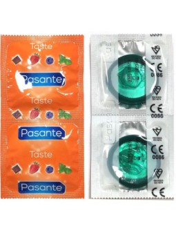 PASANTE - KONDOME GESCHMACK MINZE BEUTEL 144 EINHEITEN