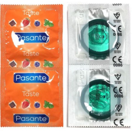 PASANTE - CONDOOMZAK MET MUNTSMAAK 144 STUKS