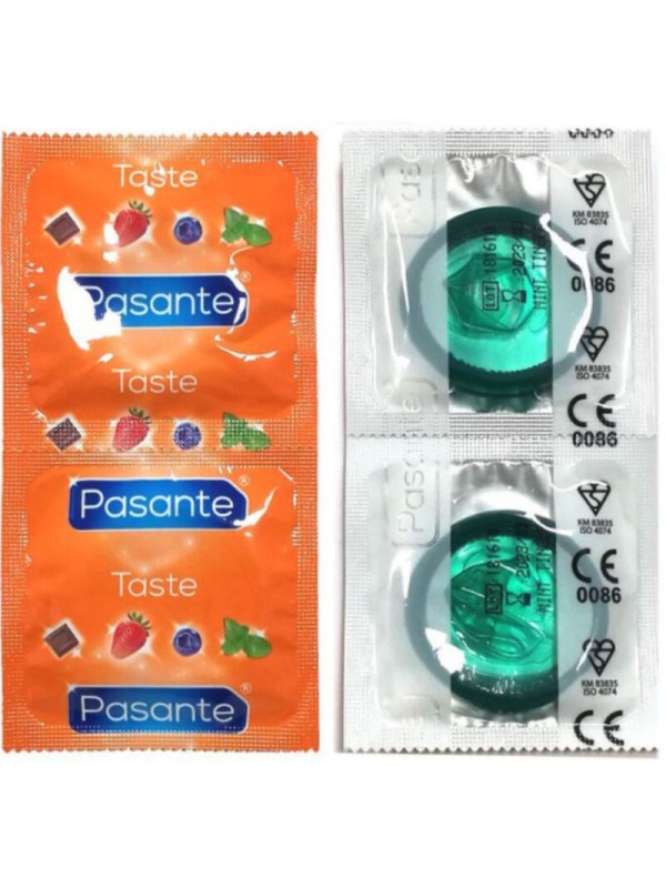 PASANTE - CONDOOMZAK MET MUNTSMAAK 144 STUKS