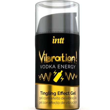 INTT - KRAFTVOLLES INTIMSTIMULIERENDES FLÜSSIGES VIBRATIONSGEL VODKA 1