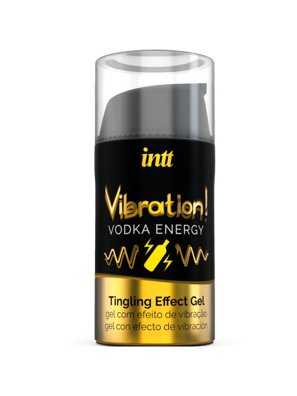 INTT - POTENTE ESTIMULANTE ÍNTIMO GEL VIBRADOR LIQUIDO VODKA 15ML