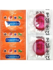 PASANTE - PRÉSERVATIFS SAVEUR FRAISE SAC 144 UNITÉS