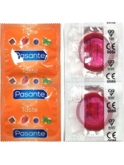 PASANTE - KONDOME GESCHMACK ERDBEERE BEUTEL 144 EINHEITEN