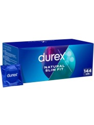 DUREX - NATURAL SLIM FIT BÁSICO 144 UNIDADES