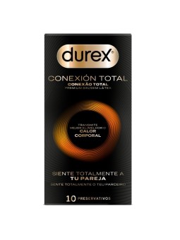 DUREX - CONEXIÓN TOTAL ULTRA FINO PLUS SIN LÁTEX 10 UNIDADES