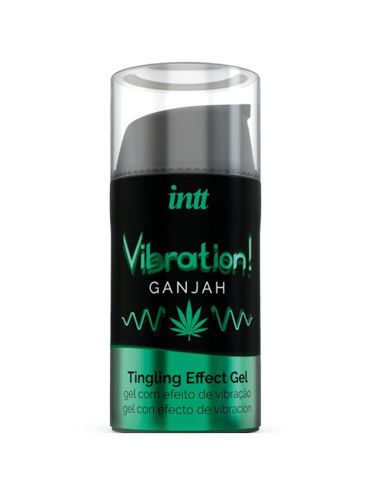 INTT - POTENTE ESTIMULANTE ÍNTIMO GEL VIBRADOR LIQUIDO CANNABIS 15ML