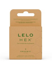 LELO - HEX ORGANIC CONDOM BOX 3 UNITS