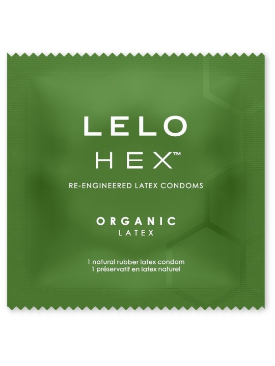 LELO - HEX ORGANIC CONDOM BOX 12 UNITS