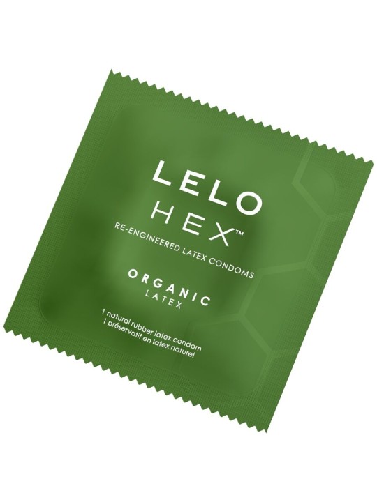LELO - HEX ORGANIC CONDOM BOX 12 UNITS