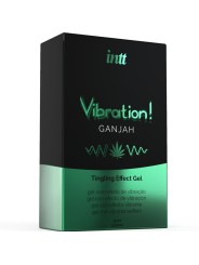 INTT - POTENTE ESTIMULANTE ÍNTIMO GEL VIBRADOR LIQUIDO CANNABIS 15ML