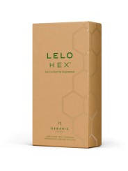LELO - HEX ORGANIC CONDOM BOX 12 UNITS