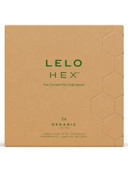 LELO - HEX ORGANIC PRESERVATIVO CAJA 36 UDS