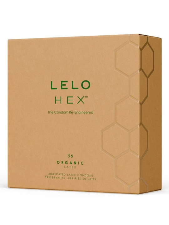 LELO - HEX ORGANIC PRESERVATIVO CAJA 36 UDS