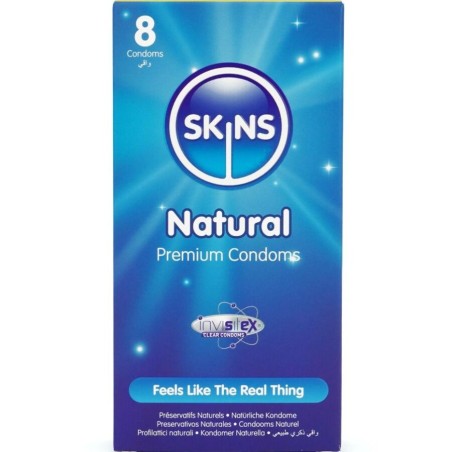 SKINS - NATUURLIJKE PREMIUM CONDOOMS PAK 8