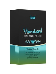 INTT - POTENTE ESTIMULANTE ÍNTIMO GEL VIBRADOR LIQUIDO GIN & TONIC 15M