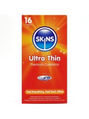 SKINS - ULTRA DUNNE PREMIUM CONDOOMS PAK 16