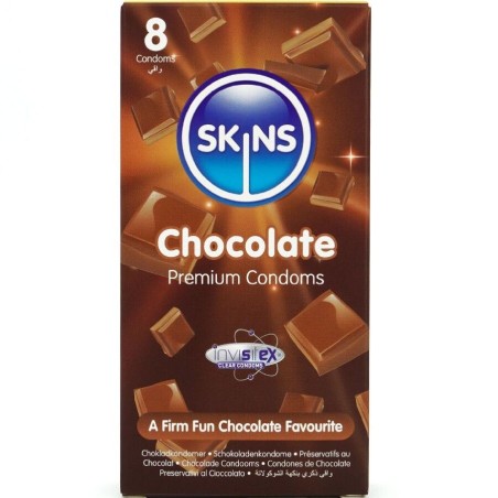SKINS - CHOCOLADE PREMIUM CONDOOMS PAK 8