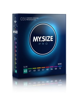 MY SIZE - PRO PRESERVATIVOS 45 MM 3 UNIDADES
