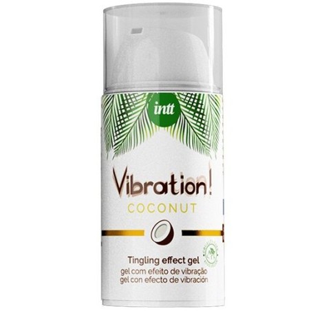 INTT - VIBRATIEGEL KRACHTIGE STIMULERENDE VEGAN VLOEISTOF VIBRATOR