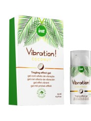 INTT - VIBRATIEGEL KRACHTIGE STIMULERENDE VEGAN VLOEISTOF VIBRATOR