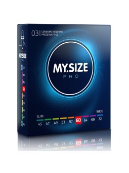 MY SIZE - PRO CONDOMS 60 MM 3 UNITS