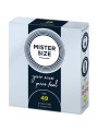 MISTER SIZE - PRÉSERVATIF TAILLE S 49 MM (3 UNITÉS)