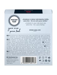 MISTER SIZE - PRESERVATIVO TAGLIA XL 60 MM (3 UNITÀ)