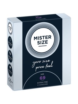 MISTER SIZE - XXXL MAAT CONDOOMS 69 MM (3 STUKS)