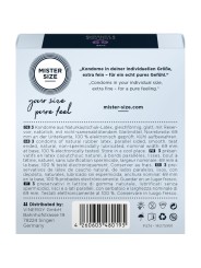 MISTER SIZE - PRESERVATIVI TAGLIA XXXL 69 MM (3 UNITÀ)