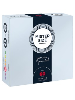 MISTER SIZE - PRESERVATIVO TAMANHO XL 60 MM (36 UNIDADES)