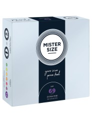 MISTER SIZE - XXXL MAAT CONDOOMS 69 MM (36 STUKS)