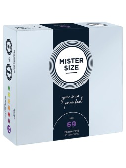 MISTER SIZE - CONDOMS SIZE XXXL 69 MM (36 UNITS)