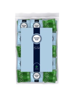 MISTER SIZE - PRÉSERVATIF TAILLE XS 47 MM (100 UNITÉS)