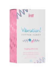 INTT - PODEROSO ESTIMULANTE ÍNTIMO ALGODÃO DOCE GEL VIBRADOR LÍQUIDO 1