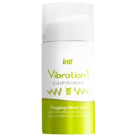INTT - POTENTE STIMOLANTE INTIMO CAIPIRINHA GEL VIBRATORE LIQUIDO 15 M