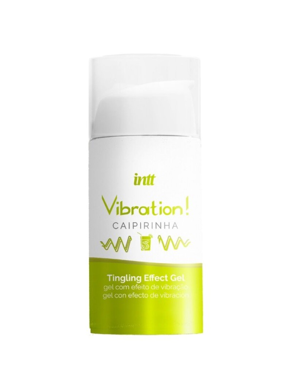 INTT - PODEROSO ESTIMULANTE ÍNTIMO CAIPIRINHA GEL VIBRADOR LÍQUIDO 15 