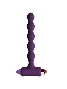 ROCKS-OFF - PLUG ANAL COM VIBRAO E RIOS PETITE SENSATIONS PÉROLAS
