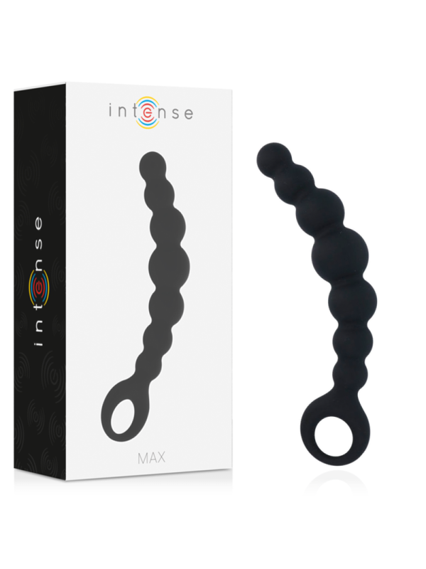 INTENSE - ANAL BEADS MAX BLACK