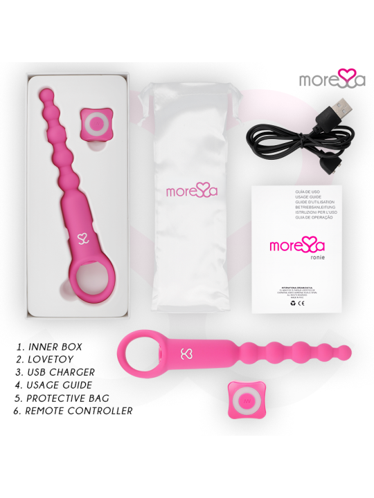 MORESSA - RONIE FERNBEDIENUNG ANALVERGNÜGEN ROSA