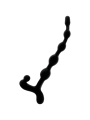 ADDICTED TOYS - ANAL BALLS 22 CM BLACK
