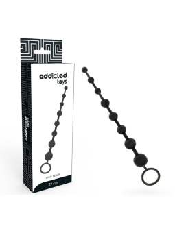 ADDICTED TOYS - ANALPERLEN 29 CM SCHWARZ