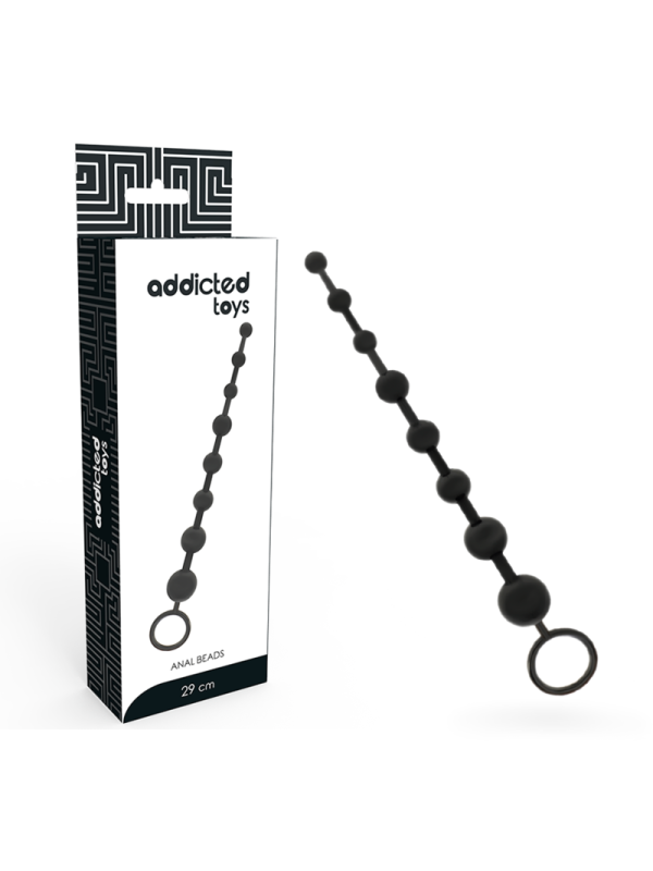 ADDICTED TOYS - ANALE KRALEN 29 CM ZWART