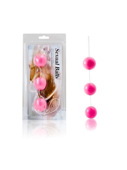 BAILE - STRISCIA SFERE ANAL ROSA ABS