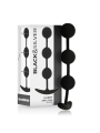 BLACK&SILVER - CHAPELET ANAL HARRY 3 SPHÈRES EN SILICONE 14 CM